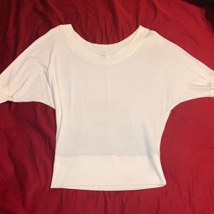 Light weight cream sweater